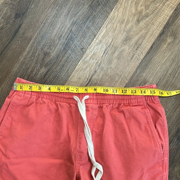 Brooks Brothers Men’s Shorts Size Medium. Salmon color 98% cotton adjustable - Picture 10 of 11